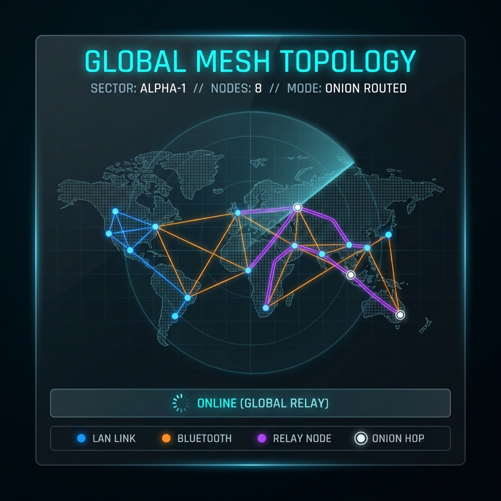 Global Mesh Topology